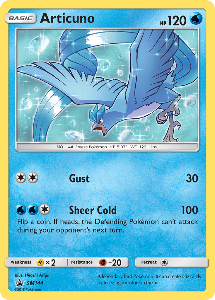 Articuno - SM144 - SM Black Star Promos