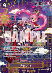 Perona - OP06-093 - Super Rare (Special Alternate Art) - Wings of the Captain