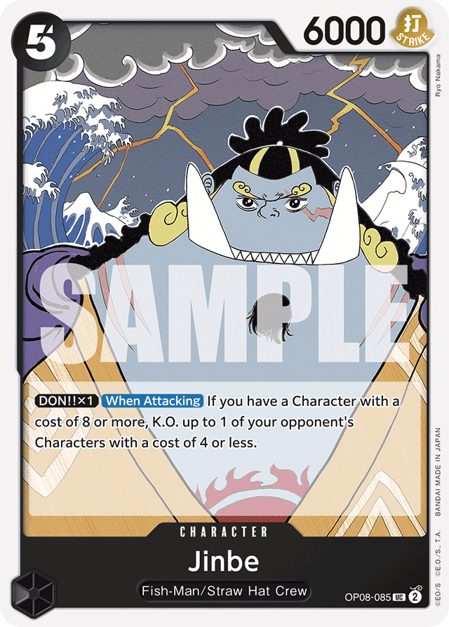 Jinbe - OP08-085 - Uncommon - Two Legends