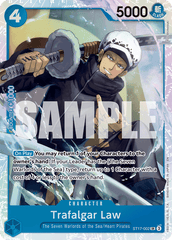 Trafalgar Law - ST17-002 - Super Rare (Reprint) - BLUE Donquixote Doflamingo