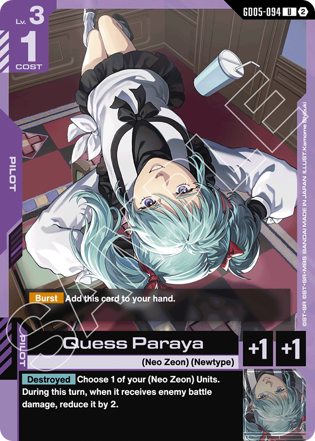 Quess Paraya - GD05-094 - Uncommon - Freedom Ascension