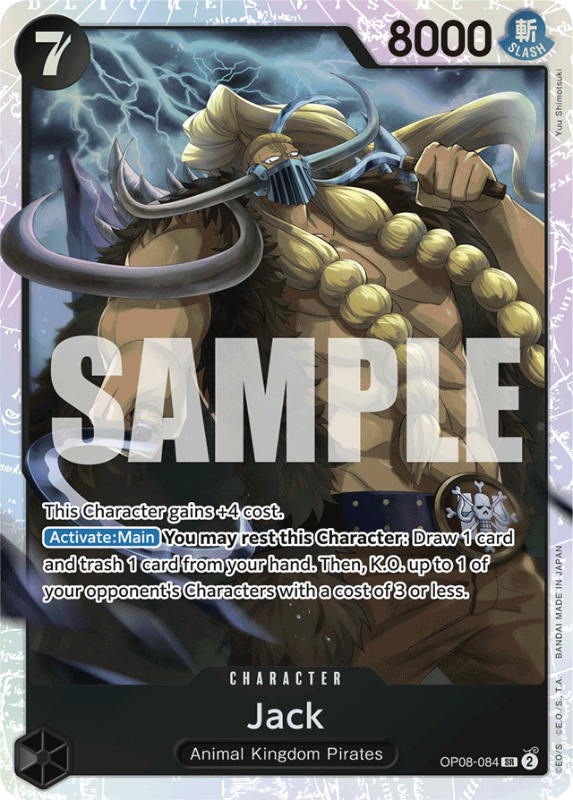 Jack - OP08-084 - Super Rare - Two Legends