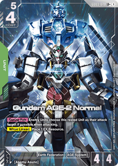Gundam AGE-2 Normal - GD03-019 - Legend Rare (Alternate Art) - Steel Requiem