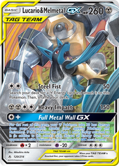 Lucario & Melmetal-GX - 120/214 - Unbroken Bonds