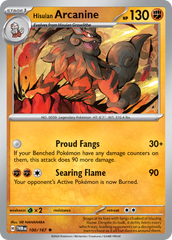 Hisuian Arcanine - 100/167 - Twilight Masquerade