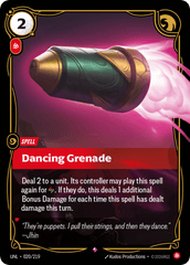 Dancing Grenade - 020/219 - Rare - Unleashed