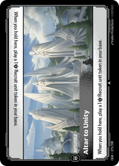Altar To Unity - 275/298 - Uncommon - Origins
