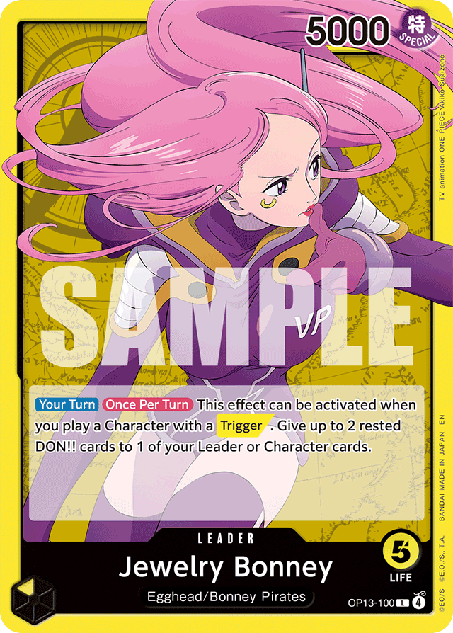 Jewelry Bonney - OP13-100 - Leader - Carrying On His Will