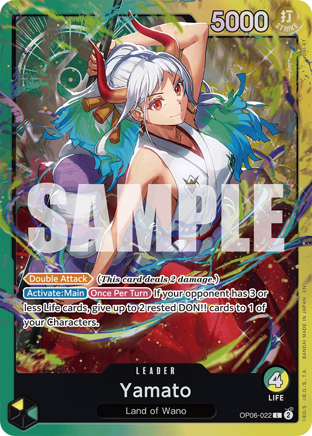 Yamato - OP06-022 - Leader (Starter Deck) - Wings of the Captain