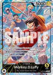 Monkey.D.Luffy - OP15-098 - Leader (Alternate Art) - Adventure on Kami's Island