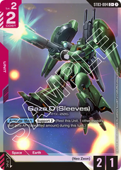 Gaza D (Sleeves) - ST03-004 - Common (Alternate Art) - Zeon's rush