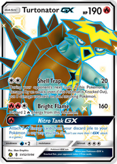 Turtonator-GX - SV52 - Hidden Fates Shiny Vault