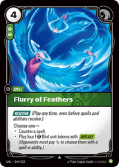 Flurry Of Feathers - 044/219 - Uncommon - Unleashed