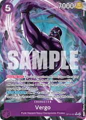 Vergo - OP14-061 - Rare (Alternate Art) - The Azure Sea's Seven