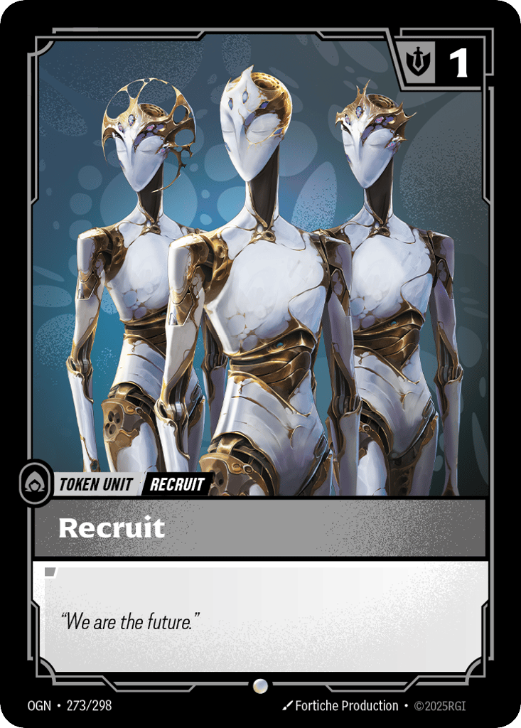 Recruit (zn) - 273/298 - Common - Origins