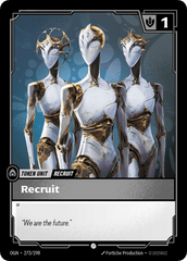 Recruit (zn) - 273/298 - Common - Origins