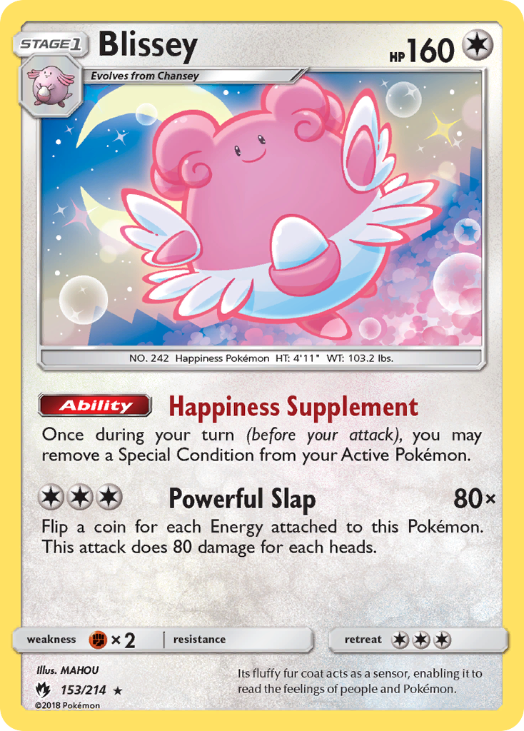 Blissey - 153/214 - Lost Thunder