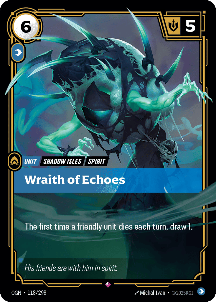 Wraith Of Echoes - 118/298 - Rare - Origins
