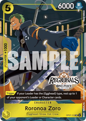 Roronoa Zoro - OP07-113 - Uncommon (Regional Participant Stamp) - 500 Years In The Future