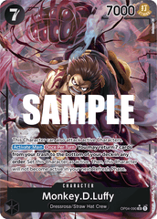 Monkey.D.Luffy - OP04-090 - Super Rare (Alternate Art) - Kingdoms of Intrigue