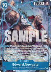 Edward.Newgate - OP08-043 - Super Rare (Alternate Art) - Two Legends