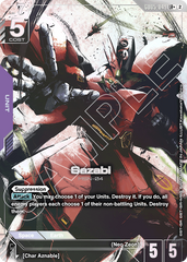 Sazabi - GD05-049 - Legend Rare (Alternate Art) - Freedom Ascension