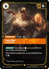 Lee Sin, Centered - 151a/298 - Showcase - Origins