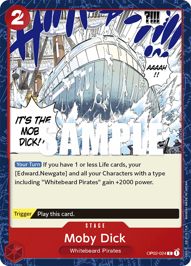 Moby Dick - OP02-024 - Common - Paramount War