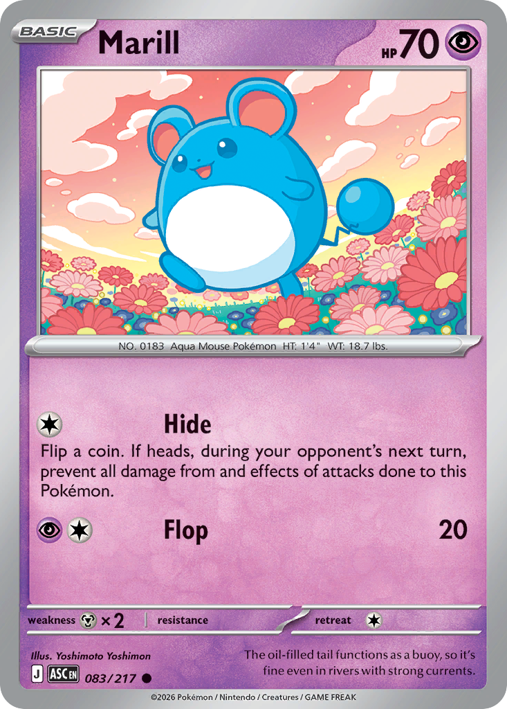 Marill - 083/217 - Ascended Heroes