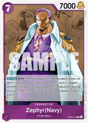 Zephyr (Navy) - OP06-074 - Rare - Wings of the Captain
