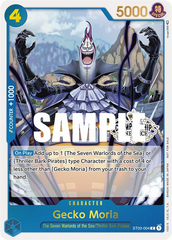 Gecko Moria - ST03-004 - Common (Championship Stamp) - The Seven Warlords of the Sea