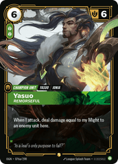 Yasuo, Remorseful - 076a/298 - Showcase - Origins