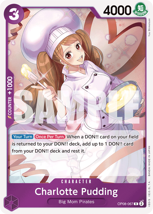 Charlotte Pudding - OP08-067 - Rare - Two Legends