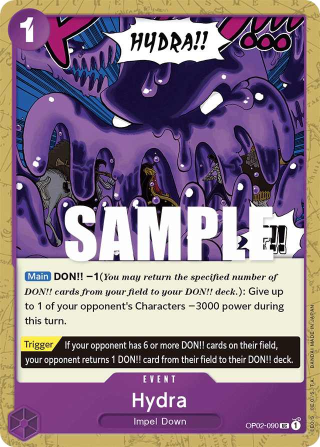 Hydra - OP02-090 - Uncommon - Paramount War