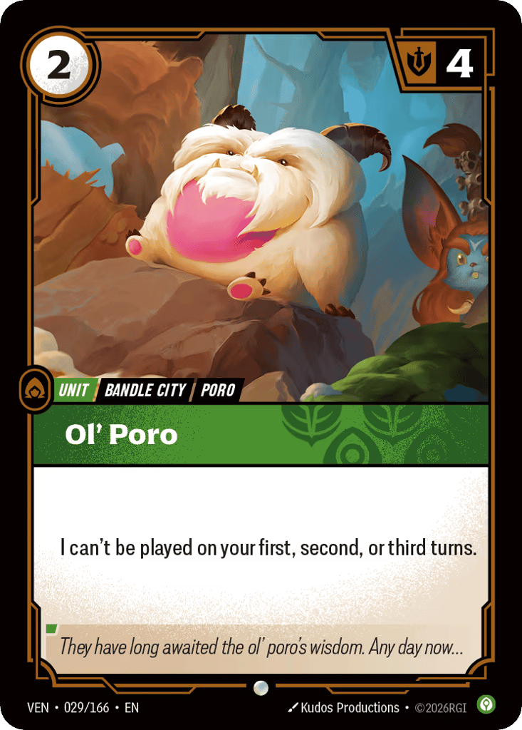 Ol' Poro - 029/166 - Common - Vendetta