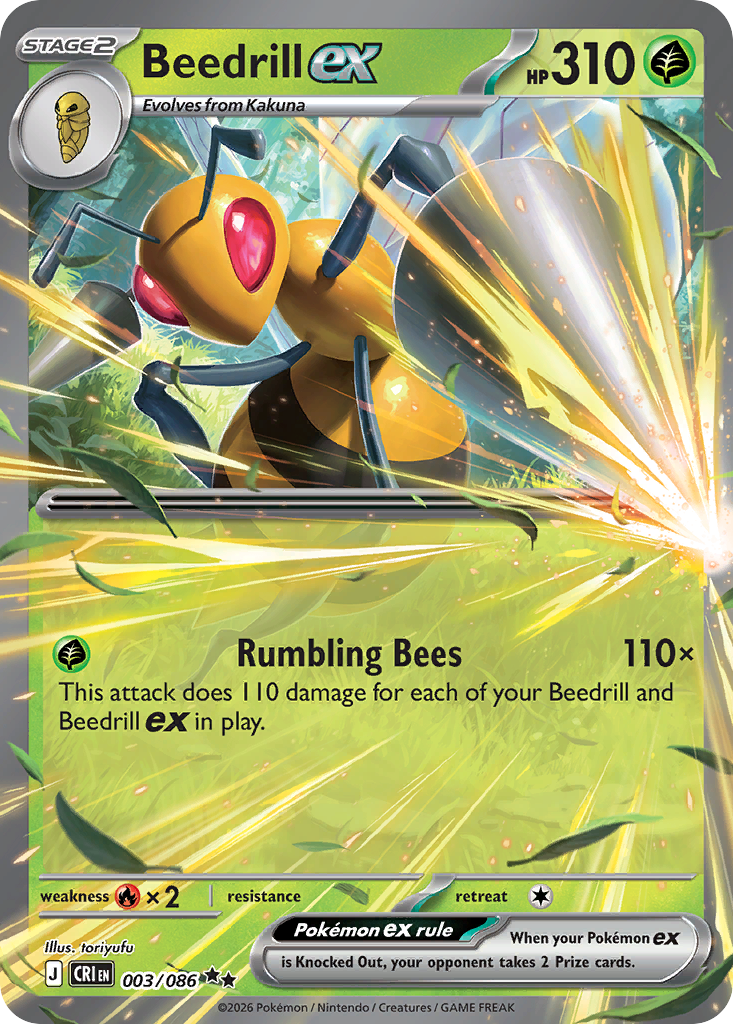 Beedrill ex - 03/86 - Chaos Rising