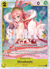 Shirahoshi - EB01-057 - Super Rare - Memorial Collection