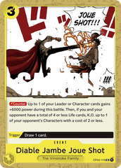 Diable Jambe Joue Shot - OP04-116 - Uncommon - Kingdoms of Intrigue