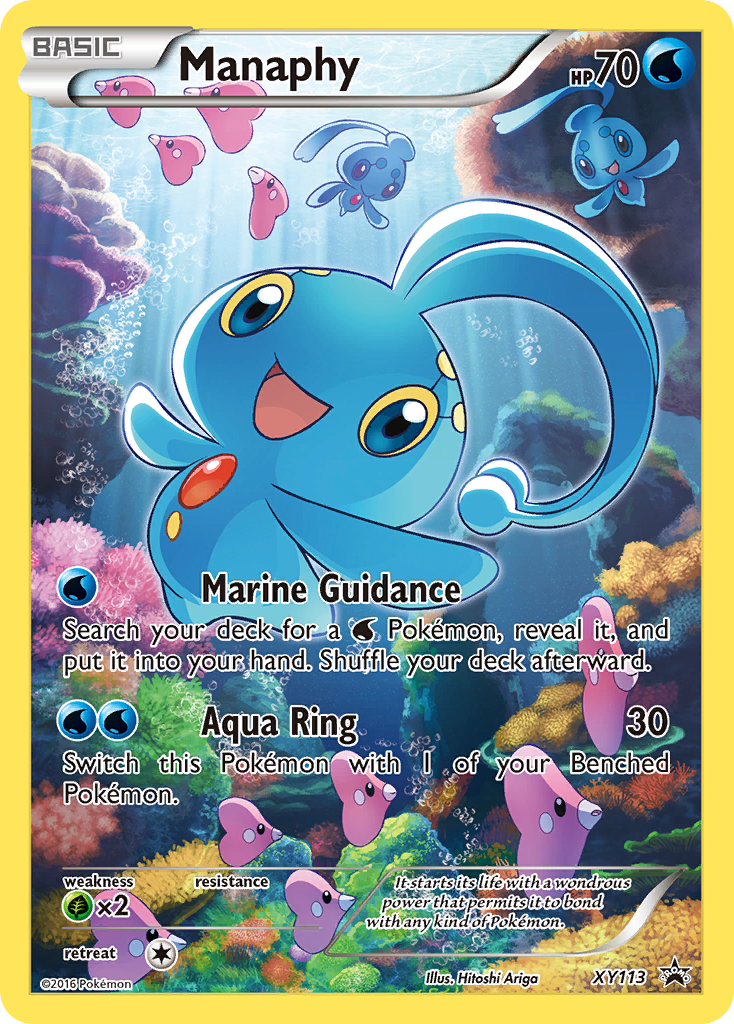 Manaphy - XY113 - XY Black Star Promos