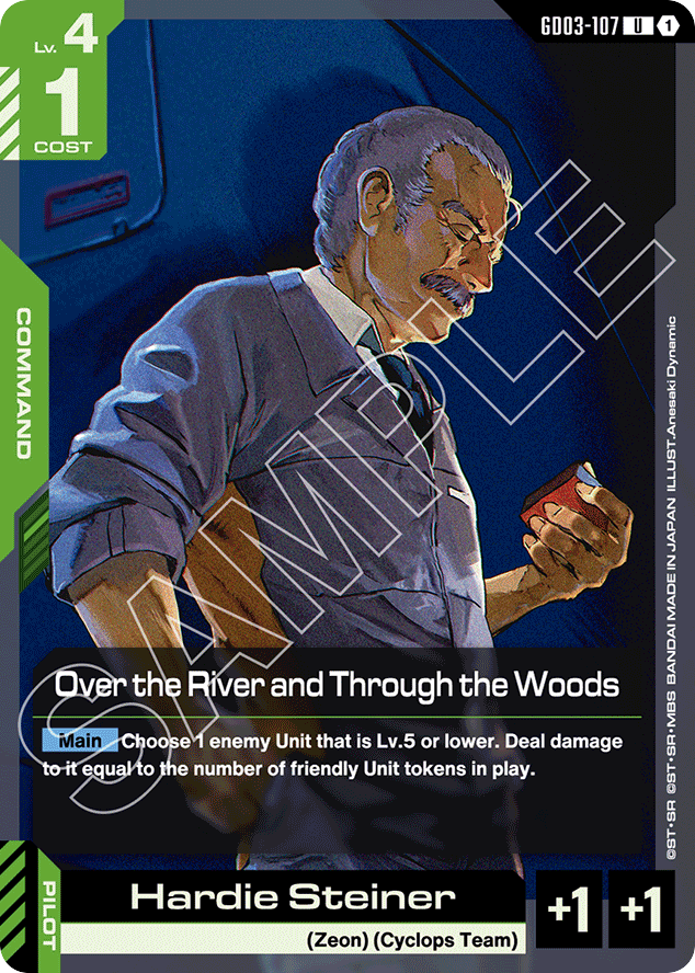 Over the River and Through the Woods - GD03-107 - Uncommon - Steel Requiem