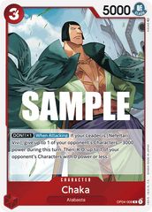 Chaka - OP04-008 - Rare - Kingdoms of Intrigue