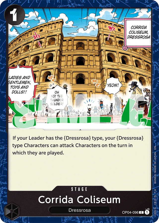 Corrida Coliseum - OP04-096 - Common (Reprint) - Kingdoms of Intrigue