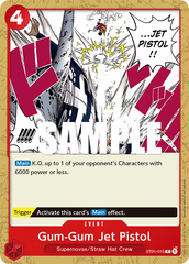 Gum-Gum Jet Pistol - ST01-015 - Common - Straw Hat Crew