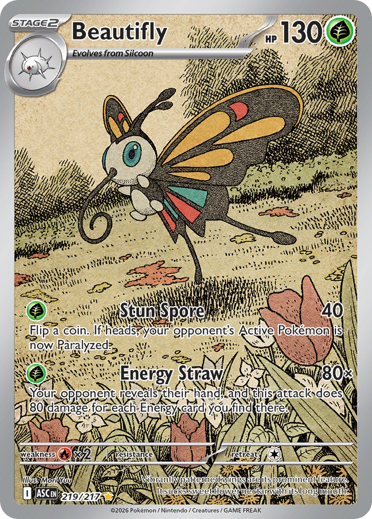 Beautifly - 219/217 - Ascended Heroes