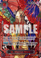 St. Marcus Mars - OP13-091 - Rare (Red Alt Art) - Carrying On His Will