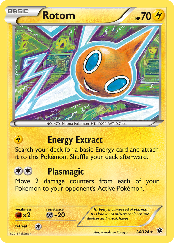 Rotom - 024/124 - Fates Collide