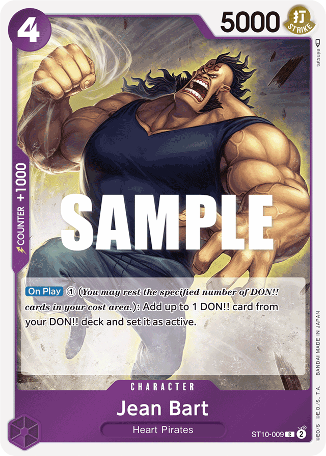 Jean Bart - ST10-009 - Common - Ultra Deck: The Three Captains