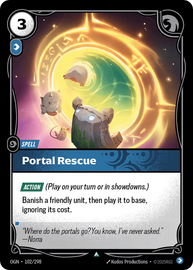 Portal Rescue - 102/298 - Uncommon - Origins