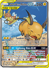 Raichu & Alolan Raichu-GX - 221/236 - Unified Minds