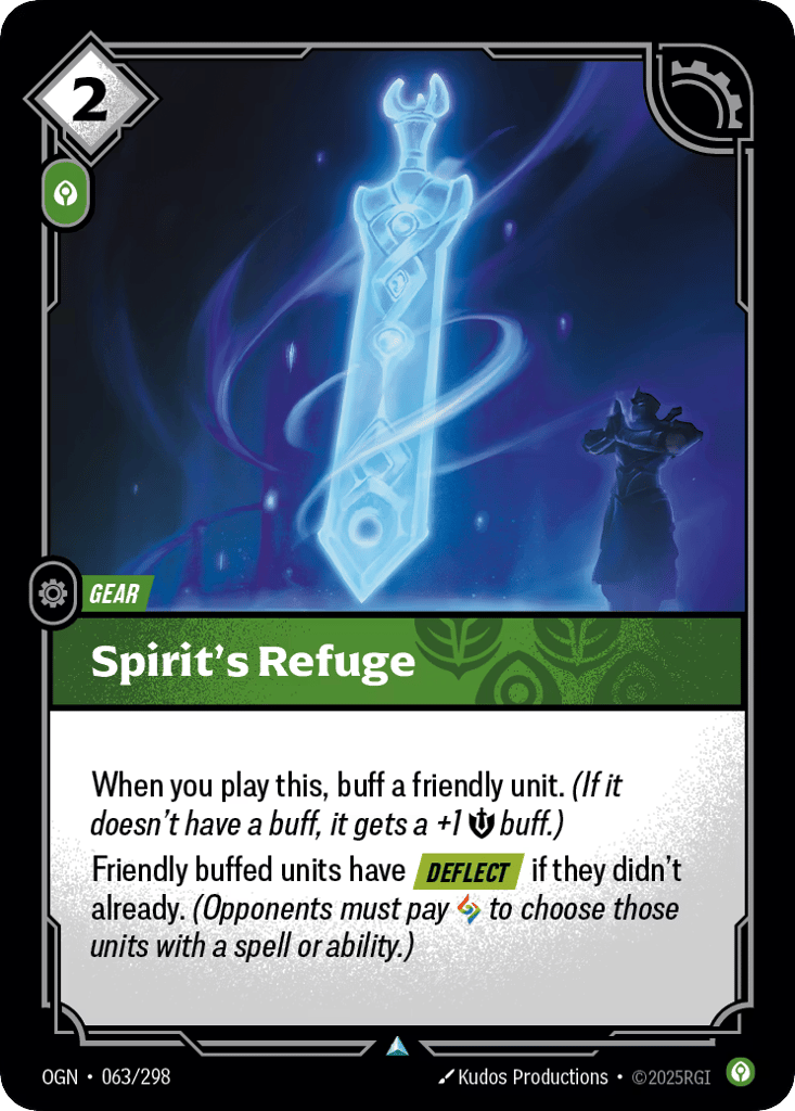 Spirit's Refuge - 063/298 - Uncommon - Origins
